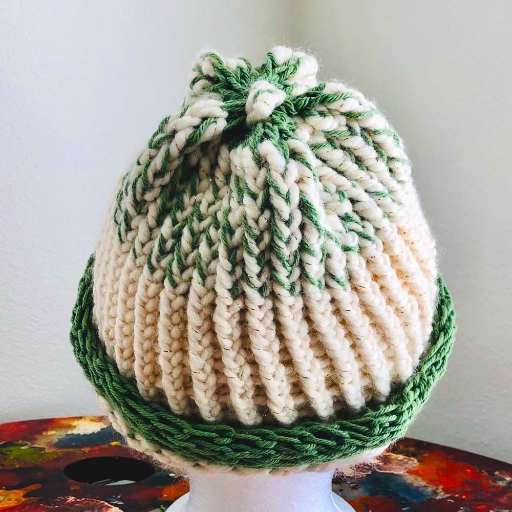 Handmade beanie by mooremasterpiece.com